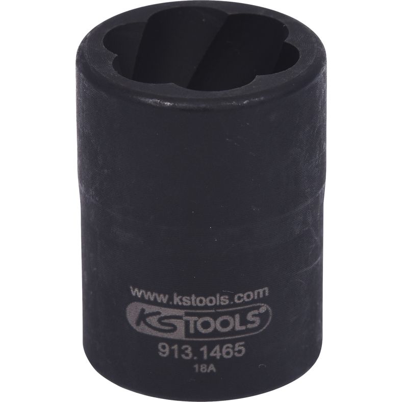 KS TOOLS 1/2" spiralprofil krafthylsa, 17mm