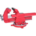 KS TOOLS skruvstock med rundtallrik, 150 mm