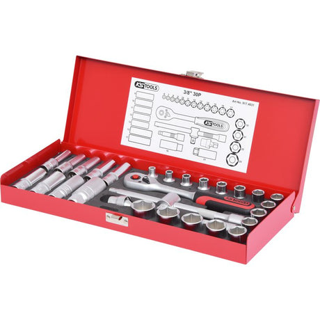 KS Tools Hylssats 3/8" – 30 delar