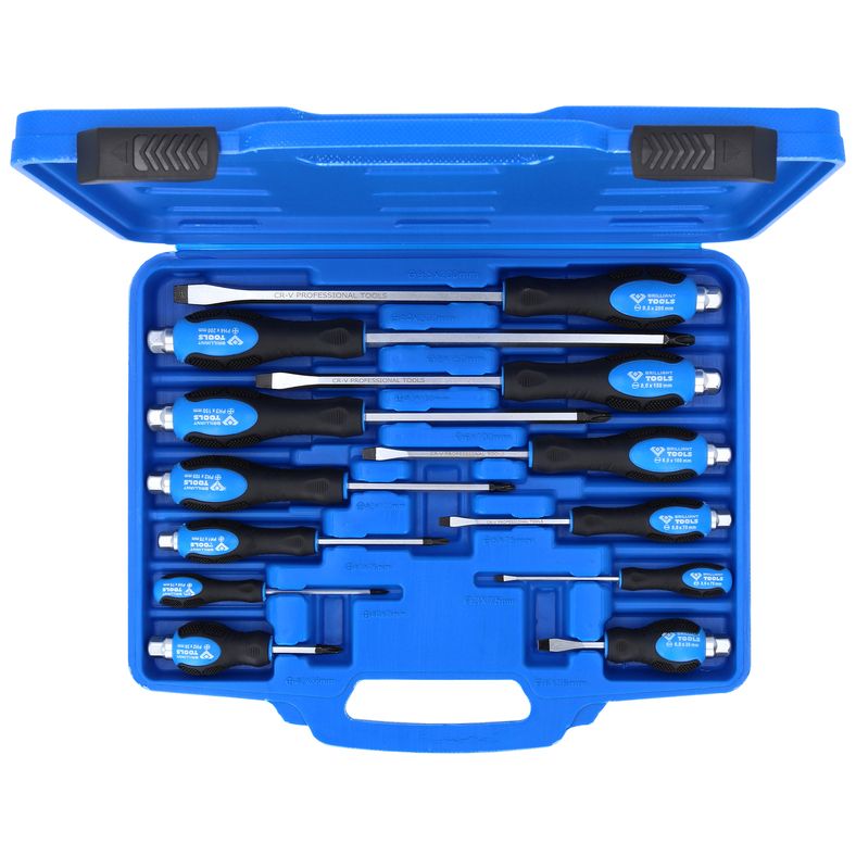 Brilliant Tools Mejselsats BT034012 – Komplett Sats med Skruvdragare