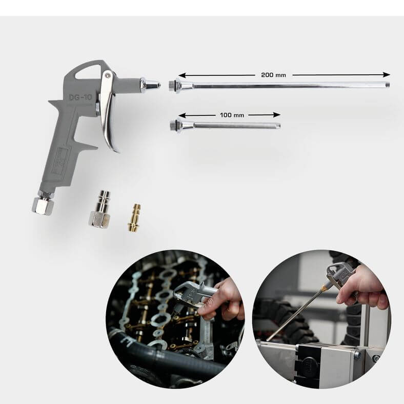Brilliant Tools Sug/blåspistol (tryckluft) BT161103