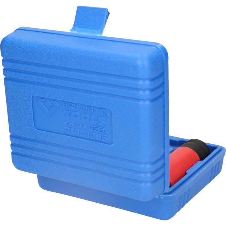 Brilliant Tools Hylssats 1/2" – 3 delar, 6-kant krafthylsor