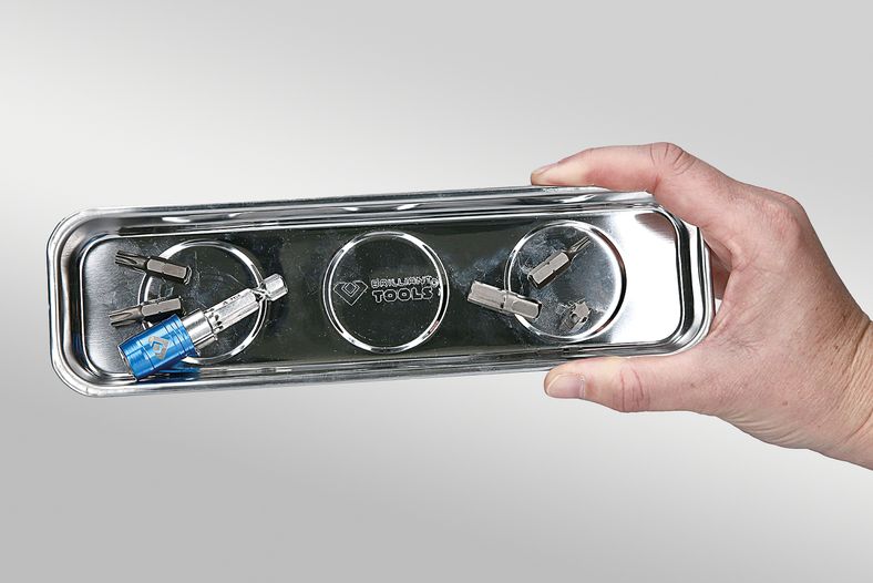Brilliant Tools Magnetisk Skål – 2 Delar, För Verkstad
