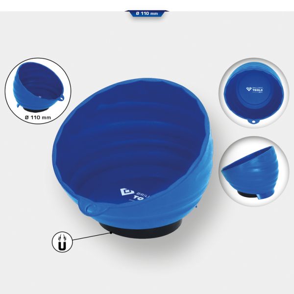 KS Tools Magnettråg BT691165 – 150 mm Rostfritt Stål