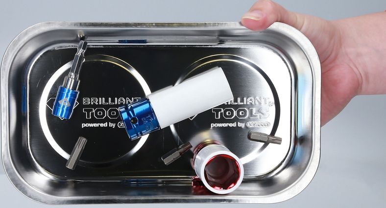 Brilliant Tools Magnetisk Skål 240×140 mm, för Verkstad