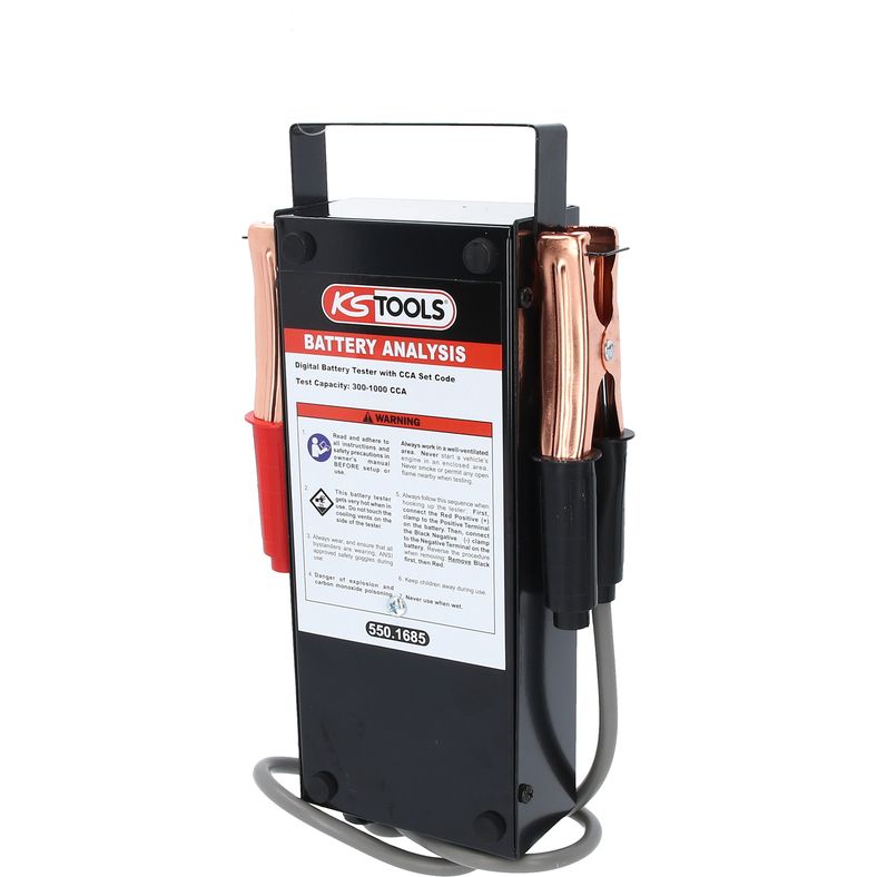 KS TOOLS 12 V Digital batteritestare KS550.1685
