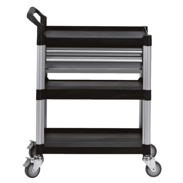 KS TOOLS verkstads-servicevagn med 2 lådor