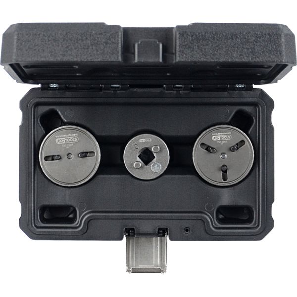 KS TOOLS Adaptersats bromskolv, 3 delar