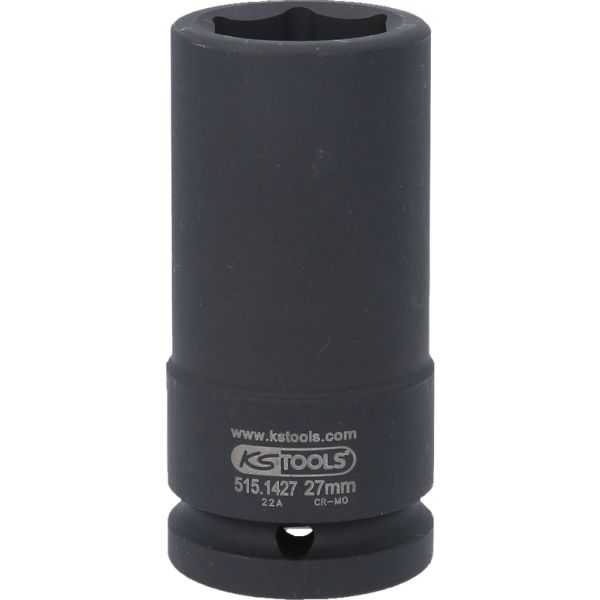 KS TOOLS 6-kants krafthylsa 27mm 3/4"