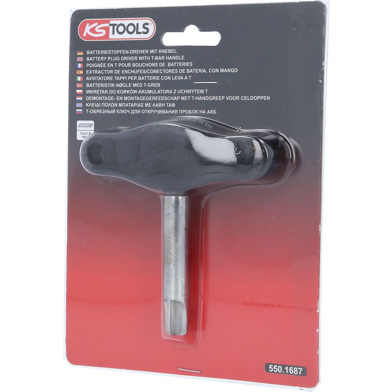 KS TOOLS Batteripropps-utdragare med vippa, 1,8mm