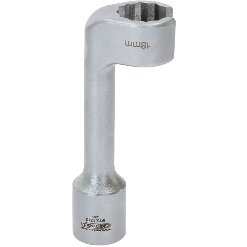 KS TOOLS 1/2" öppen ring-insticksnyckel, 18mm