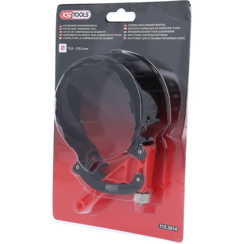 KS TOOLS Kolvring-spännband-tång