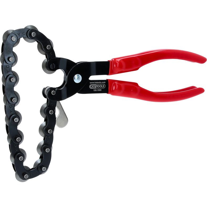 KS TOOLS kedjerörkapare för avgasrör i rostfritt stål Ø 19-83mm