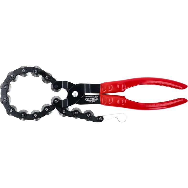 KS TOOLS kedjerörkapare för avgasrör i rostfritt stål Ø 19-83mm