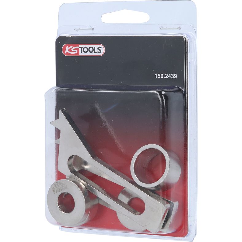 KS TOOLS Svänghjul-blockeringsverktyg-sats variabel, 6-delars