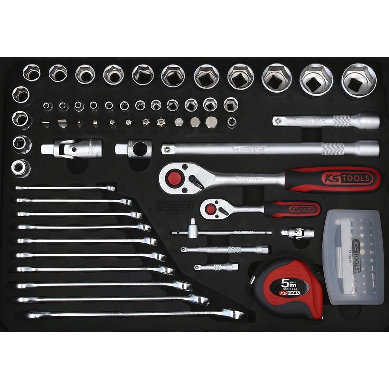 KS Tools Verktygssats 149 delar – Professionell verktygslösning i aluminiumväska