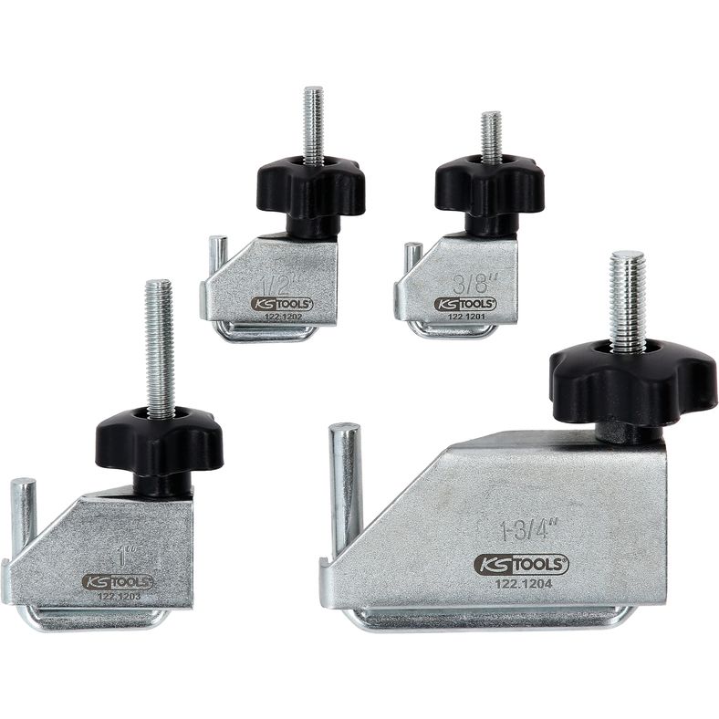 KS TOOLS slangklämsats, 4-delars