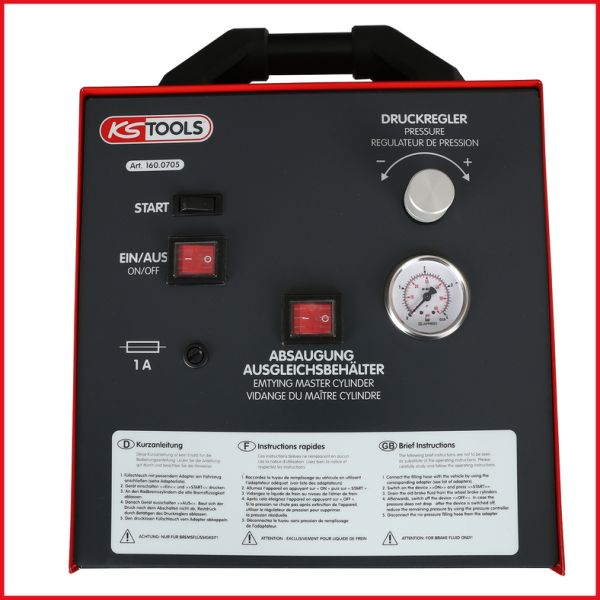 KS TOOLS bromsunderhållsredskap KS20 20 liter