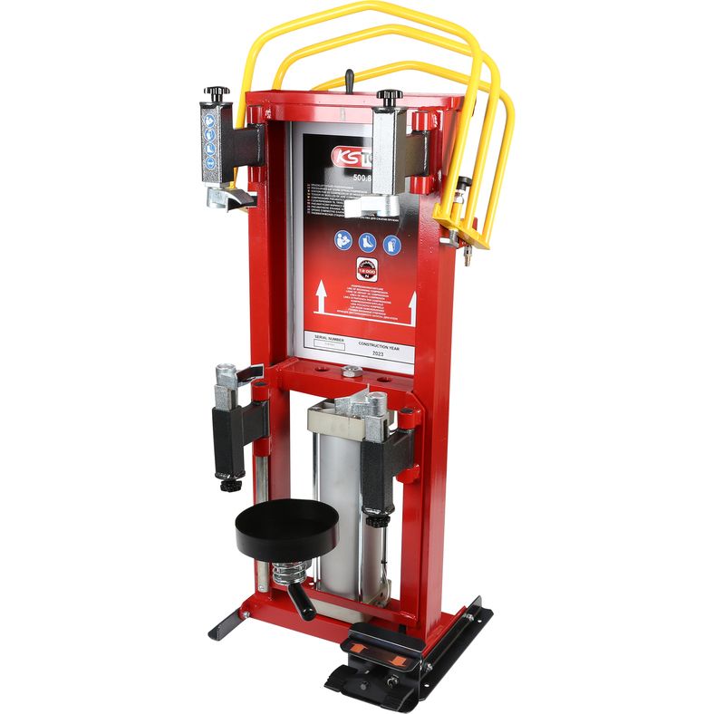 KS TOOLS Stationär Tryckluft-ställ-fjäderspännare, max. 10 bar