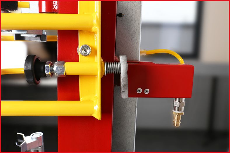 KS TOOLS Stationär Tryckluft-ställ-fjäderspännare, max. 10 bar