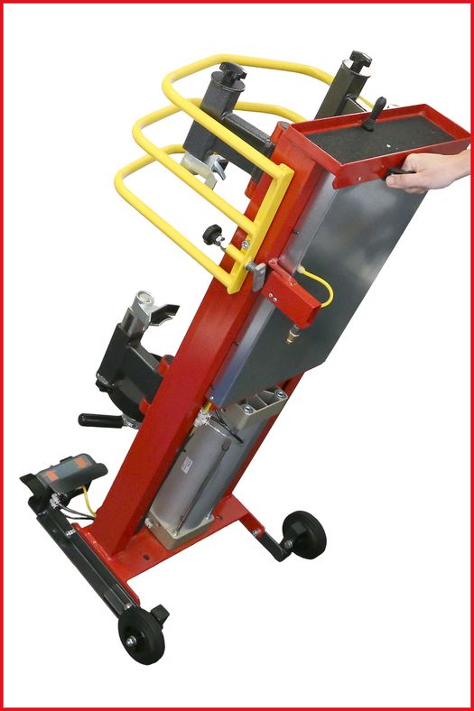 KS TOOLS Stationär Tryckluft-ställ-fjäderspännare, max. 10 bar