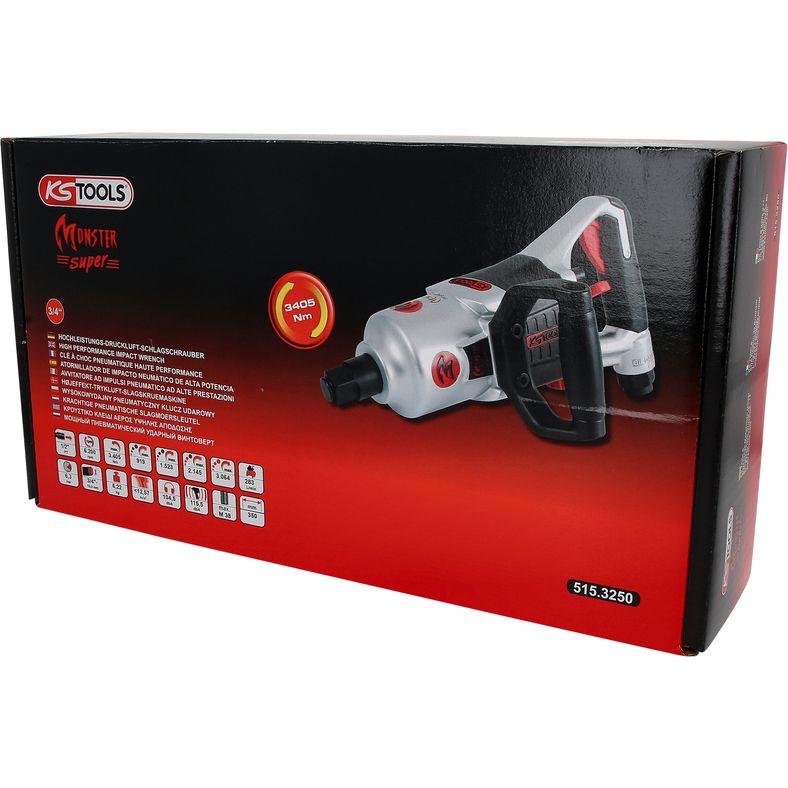 KS TOOLS 3/4" superMONSTER mutterdragare 3405Nm KS515.3250