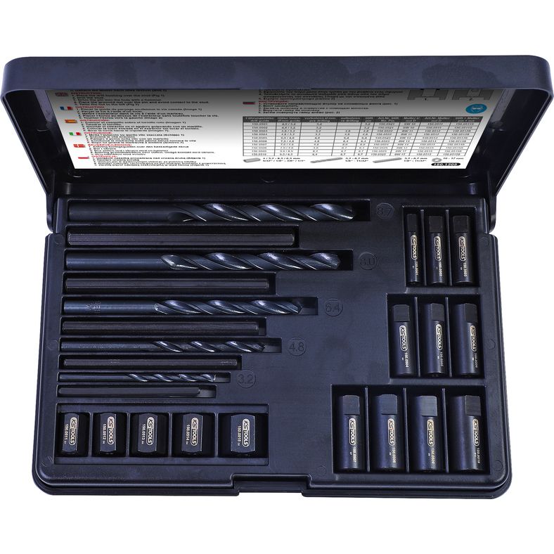 KS TOOLS Borr och borrmallar KS150.1305