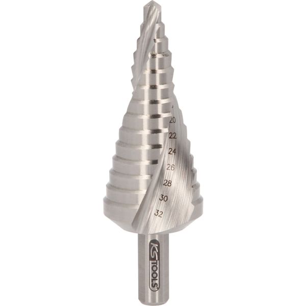 KS TOOLS HSS-stegborr ,Ø 6-32mm, 8 steg