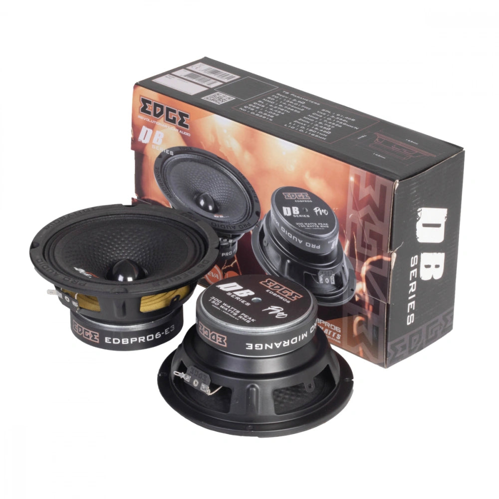 Edge EDBPRO6-E3 8x6.5" Amp kit, Super brutalt raggarkit