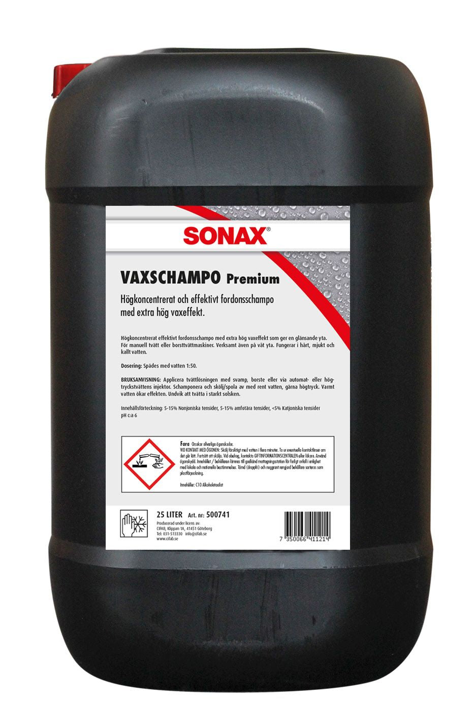 Sonax Vaxschampo Premium 25L