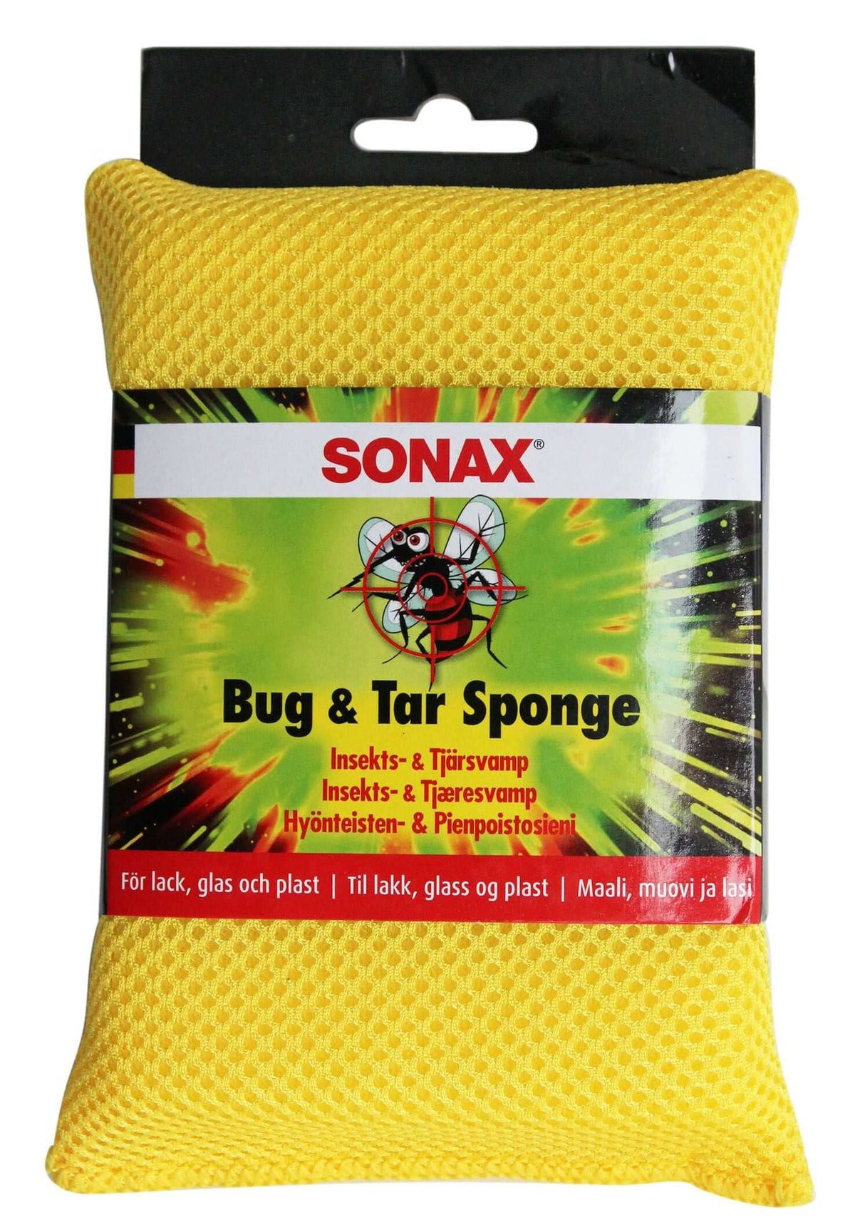SONAX Insekts- & Tjärsvamp – Effektiv rengöring för envis smuts på fordonets ytor