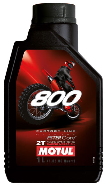 Motul 800 2T Off Road, Helsyntetisk Motorolja 2-takt 1 liter
