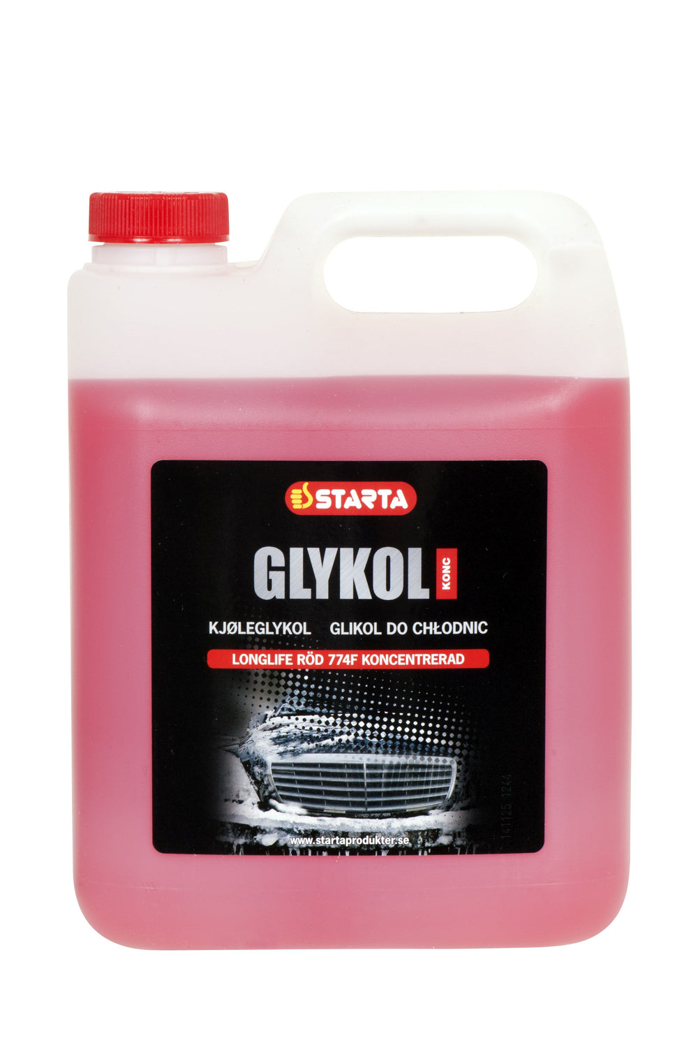 Kylarvätska Starta Premium Glykol Longlife G34 G12+ Dunk 4 liter