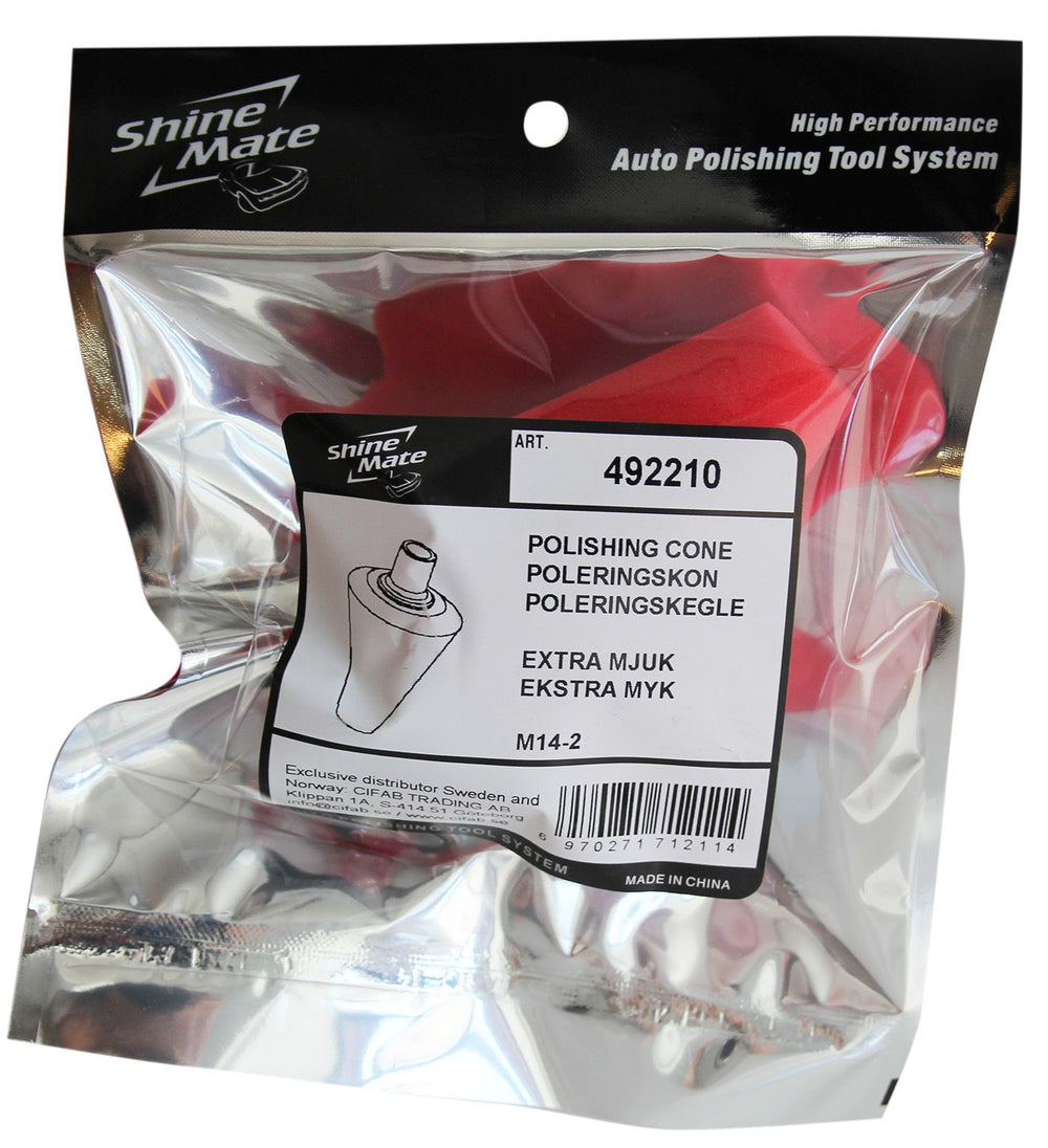 Sonax Polérkon Shine Mate Extra mjuk Konisk profil