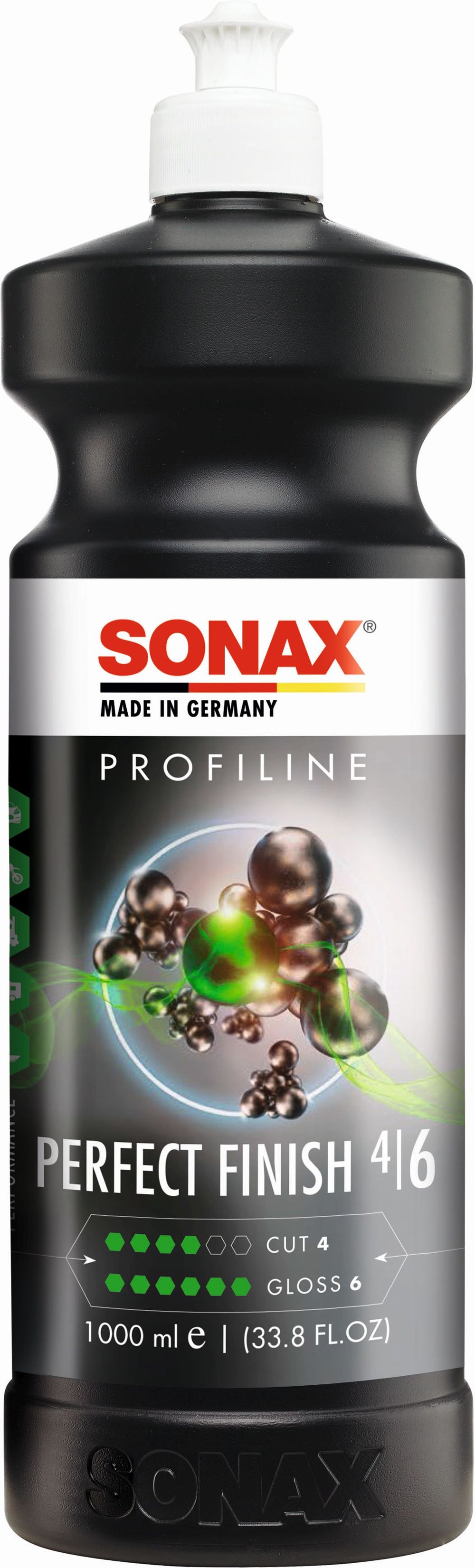 SONAX ProfiLine Perfect Finish 1 L – 1-stegs rubbing, högglanspolering och finish i ett