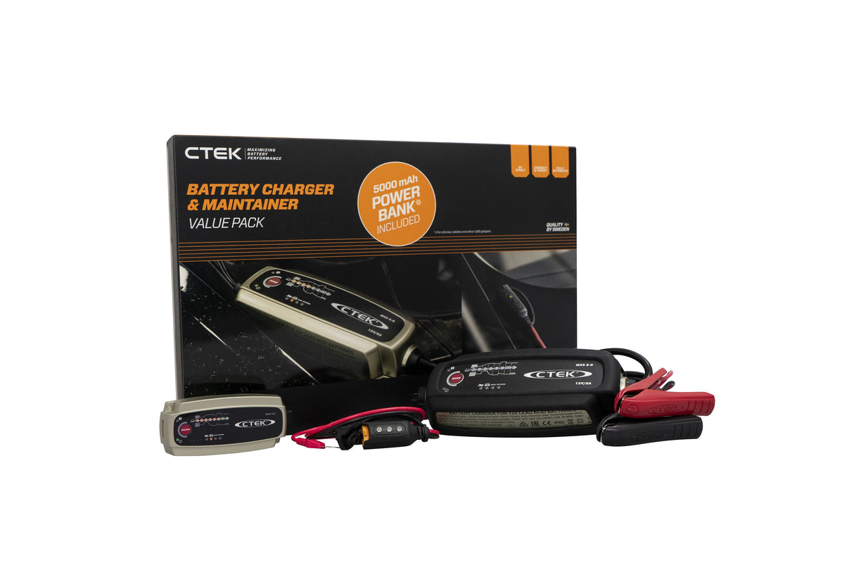 Batteriladdare Ctek MXS 5,0 Promotion Package