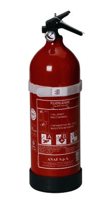 Pulverbrandsläckare 2 kg – För hem, fordon och arbetsplatser