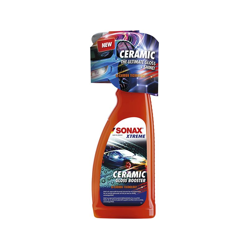 SONAX XTREME Ceramic Gloss Booster 750 ml – Supersnabb keramisk glansförstärkare med Si-Carbon-teknologi