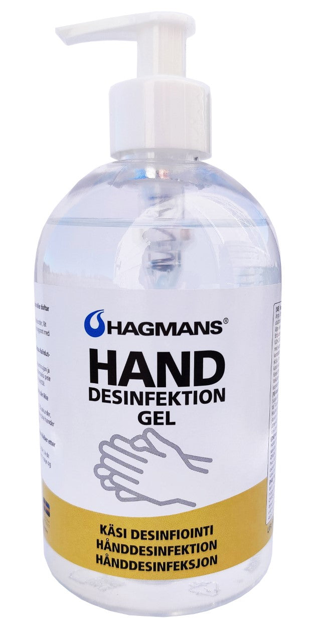 Hagmans Handdesinfektion – Effektivt handdesinfektionsmedel, 500 ml