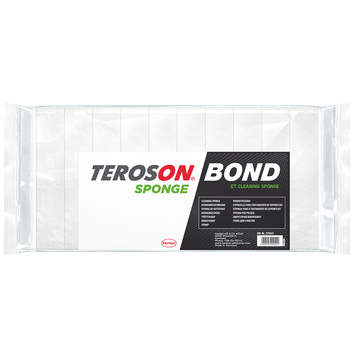 TEROSON BOND Cleaning Sponge - 10-pack Rengöringssvampar för Glas & Plast