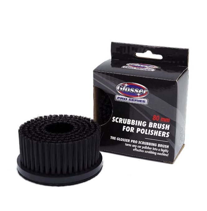 Glosser Pro Scrubbing Brush 80 mm – Skrubbborste för Polermaskin