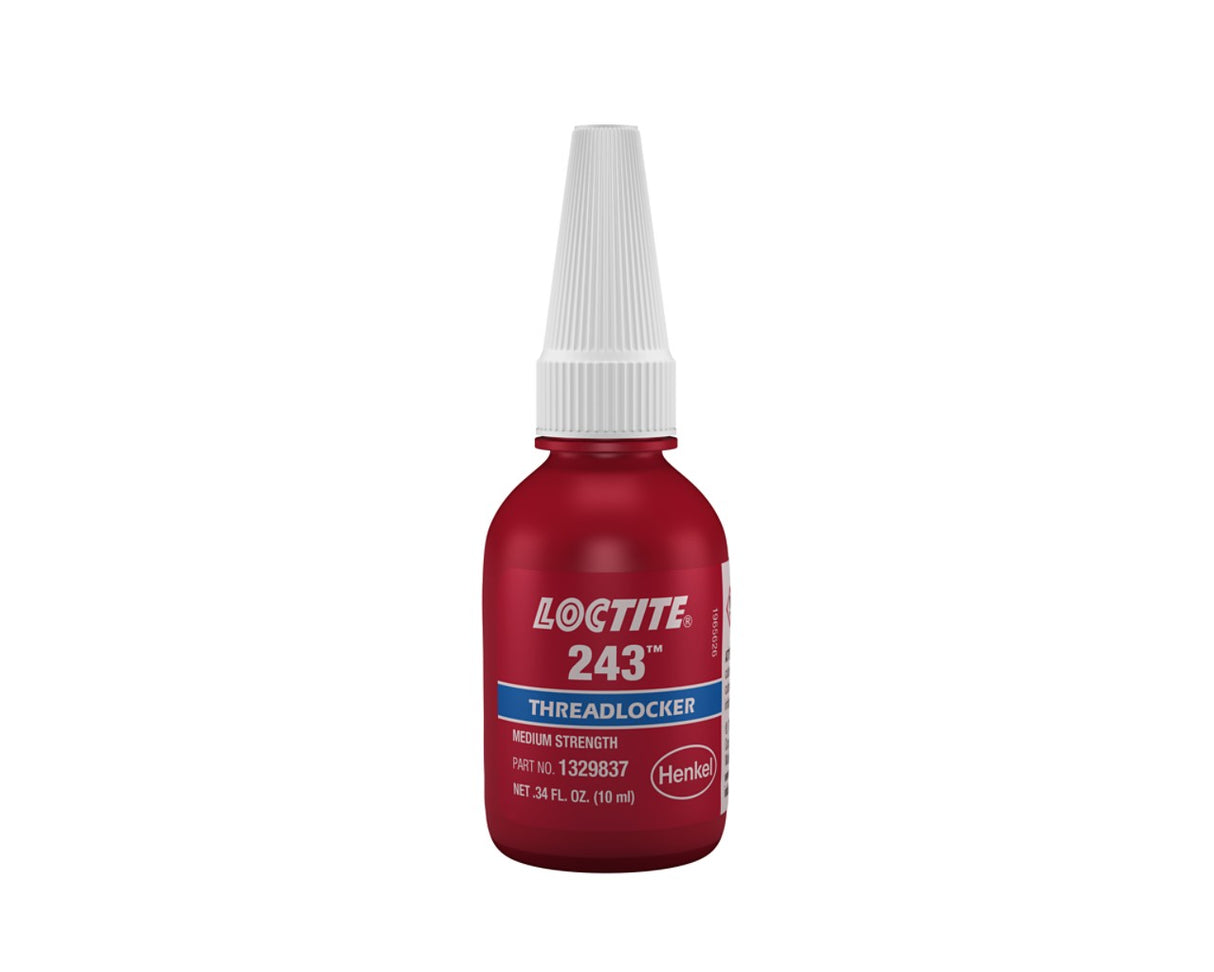 Loctite 243 Gänglåsning – Medelstark, 10 ml