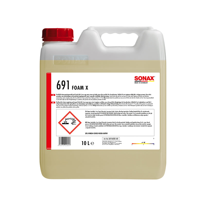 Sonax SONAX FOAM X Avfettning - 10 liter