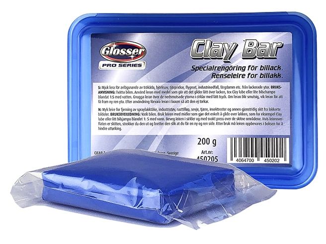 Glosser Pro Lacklera 200 g – Effektiv djuprengöring av lack med kaolinbaserad formula