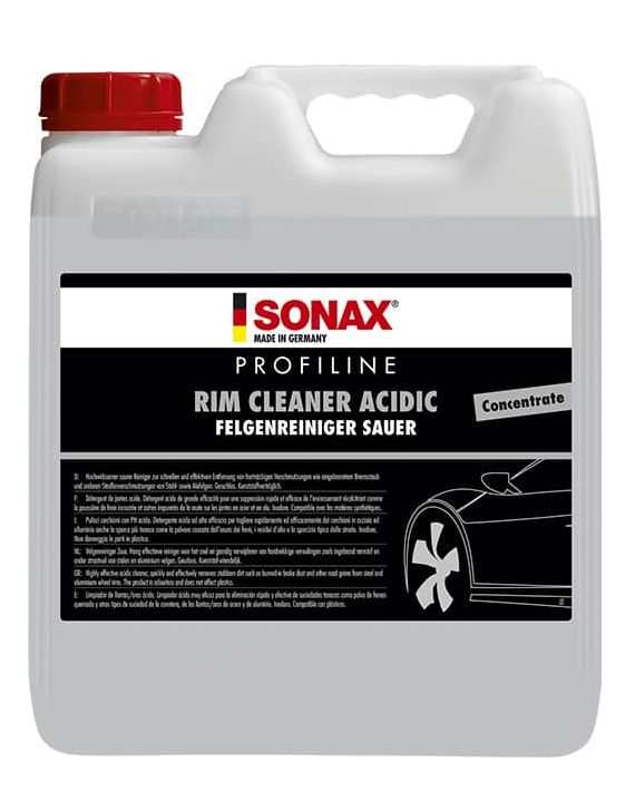 Sonax Profiline Fälgsyra Koncentrat 10L – Professionell rengöring för extremt smutsiga fälgar