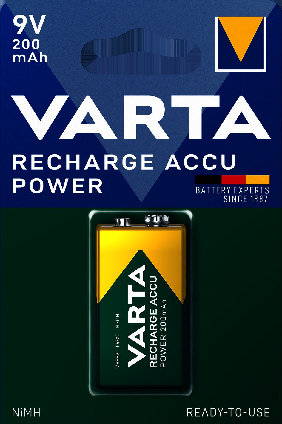 Varta Recharge Accu Power AA 9 volt 1-PACK