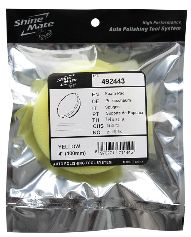 Polérskiva ShineMate Hård 80/100MM