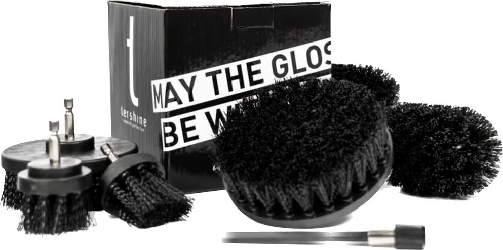 Tershine Drill brushes - Rengöringsborstar 6-pack