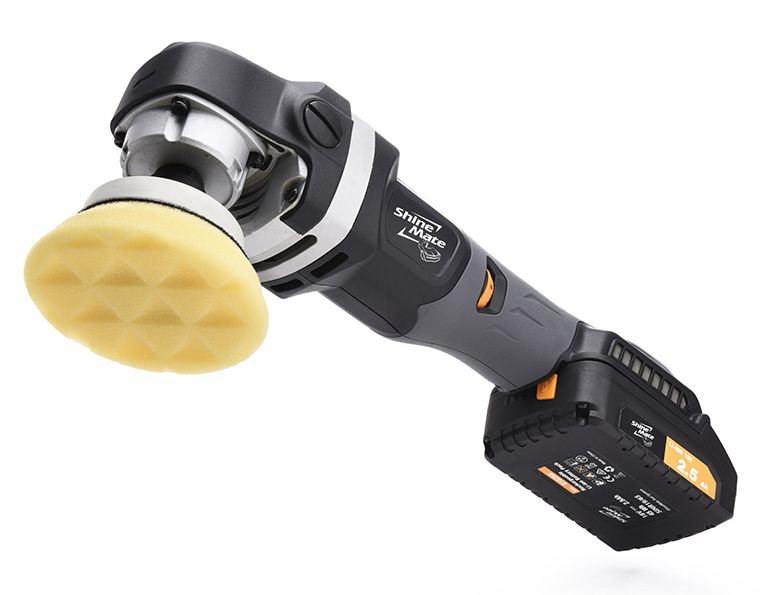 ShineMate EB230K – Sladdlös roterande polermaskin med komplett precisionskit
