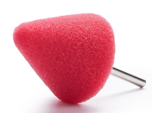 Polérsvamp ShineMate Supersoft 3 mm – 5-pack med pinnfäste